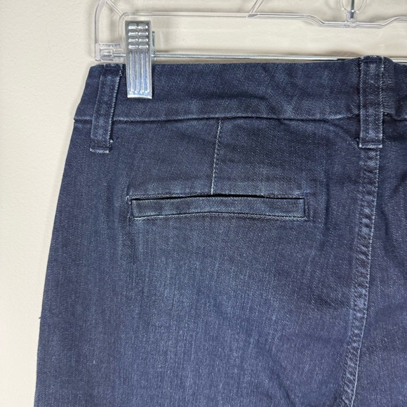 Banana Republic Dark Wash Trouser Wide Leg Jeans Size 29/8 - Picture 7 of 11